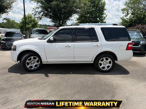 White Platinum Clearcoat Metallic 2014 Ford Expedition Limited