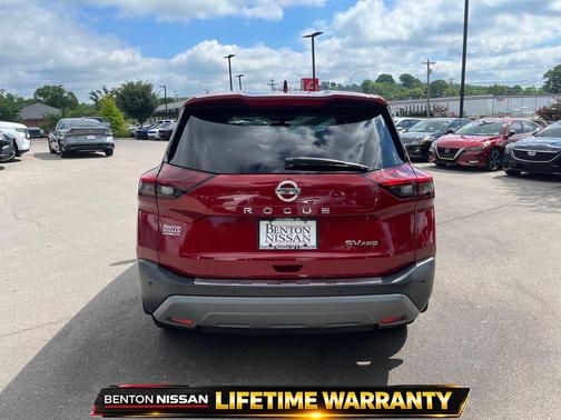 Scarlet Ember Tintcoat 2021 Nissan Rogue SV