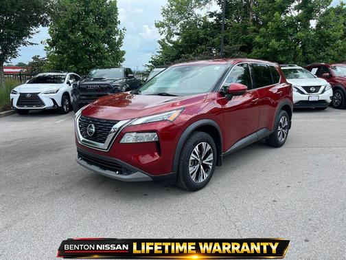 Scarlet Ember Tintcoat 2021 Nissan Rogue SV