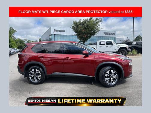 Scarlet Ember Tintcoat 2021 Nissan Rogue SV