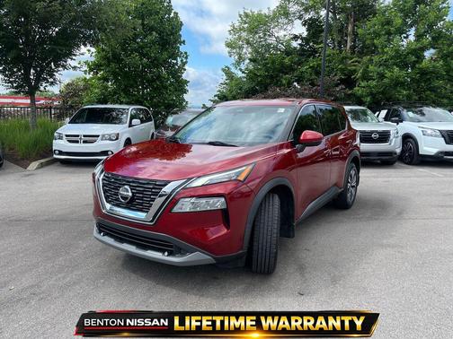 Scarlet Ember Tintcoat 2021 Nissan Rogue SV