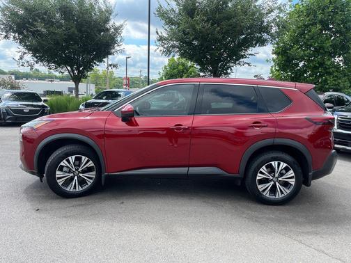 Scarlet Ember Tintcoat 2021 Nissan Rogue SV