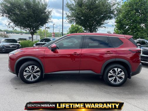 Scarlet Ember Tintcoat 2021 Nissan Rogue SV