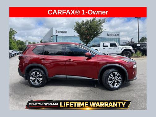 Scarlet Ember Tintcoat 2021 Nissan Rogue SV
