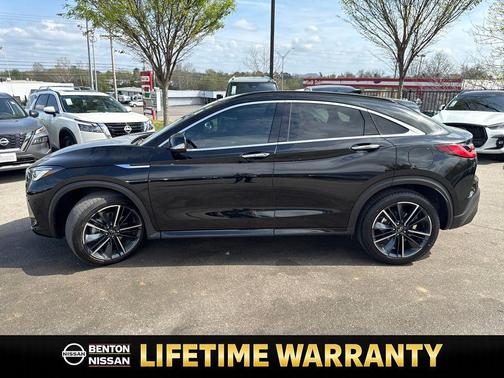 Black Obsidian 2025 INFINITI QX55 LUXE