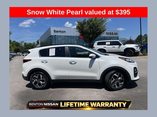 Snow White Pearl 2022 Kia Sportage EX