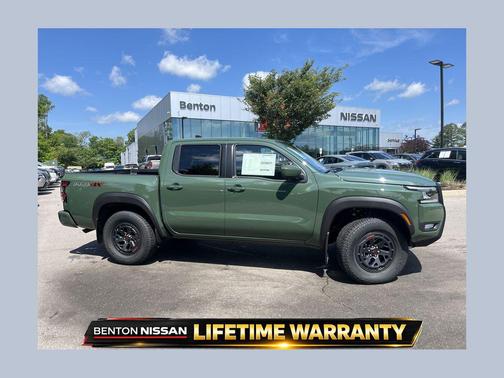 Tactical Green Metallic 2026 Nissan Frontier PRO-4X