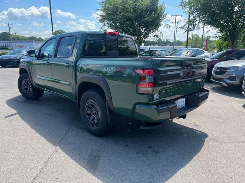 Tactical Green Metallic 2026 Nissan Frontier PRO-4X