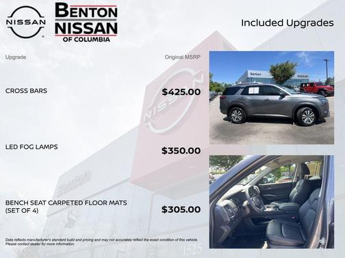 Gun Metallic 2025 Nissan Pathfinder SL 4WD