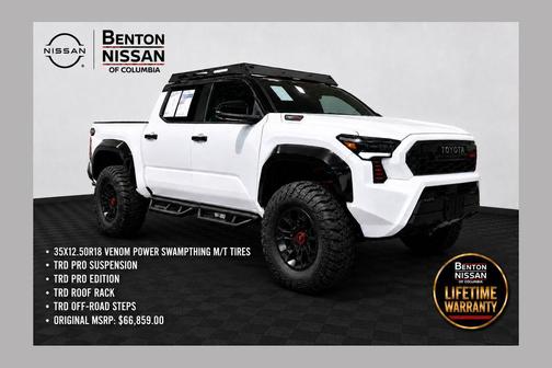 Ice Cap w/Black Roof 2024 Toyota Tacoma Hybrid TRD Pro