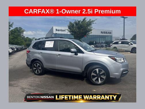 Ice Silver Metallic 2017 Subaru Forester 2.5i Premium