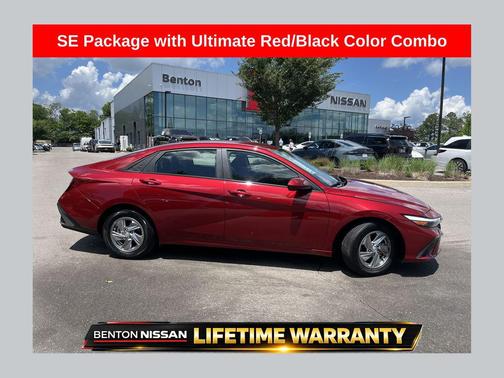 Ultimate Red 2024 Hyundai ELANTRA SE