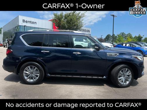 Hermosa Blue 2024 INFINITI QX80 Luxe
