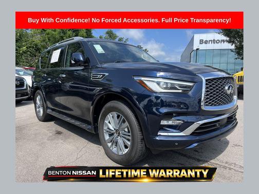 Hermosa Blue 2024 INFINITI QX80 Luxe