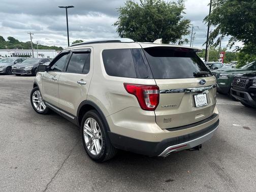 White Gold Metallic 2017 Ford Explorer Limited