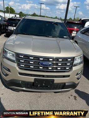 White Gold Metallic 2017 Ford Explorer Limited