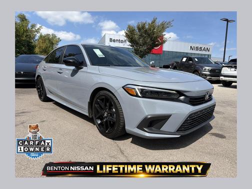 Gray 2024 Honda Civic Sport