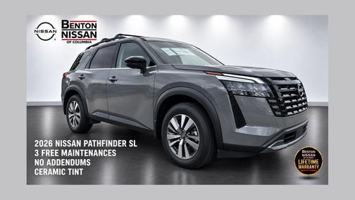 Gun Metallic 2026 Nissan Pathfinder SL