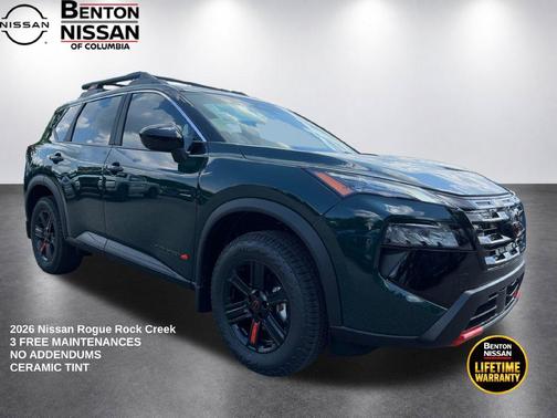Obsidian Green 2026 Nissan Rogue Rock Creek