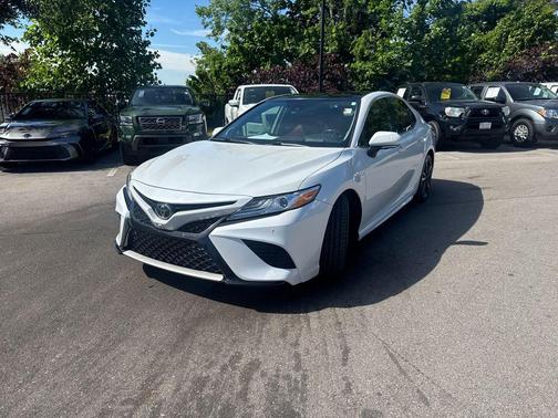 White 2020 Toyota Camry XSE