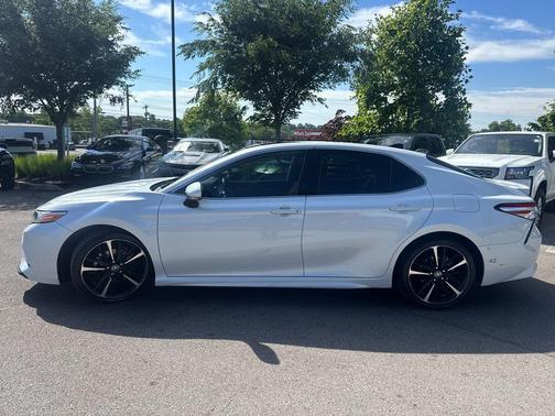 White 2020 Toyota Camry XSE