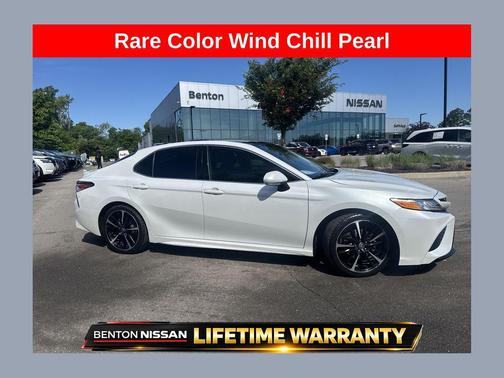 White 2020 Toyota Camry XSE