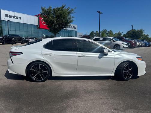 White 2020 Toyota Camry XSE
