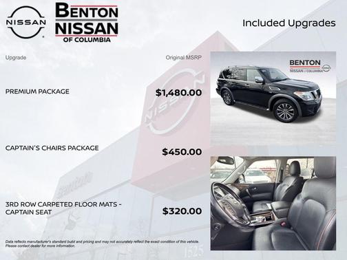 2020 Nissan Armada SL 2WD