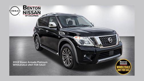 Super Black 2018 Nissan Armada Platinum