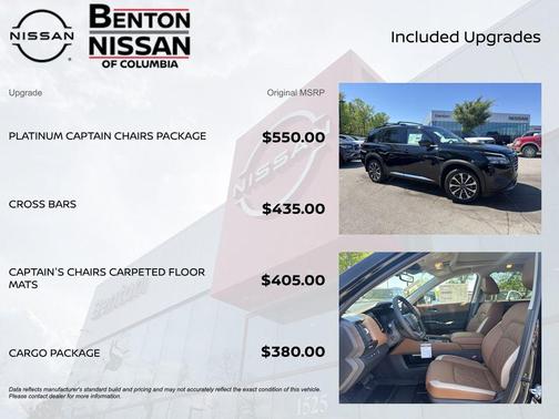Super Black 2026 Nissan Pathfinder Platinum