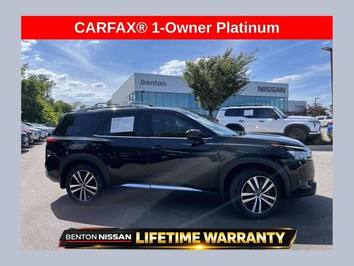 Super Black 2024 Nissan Pathfinder Platinum FWD
