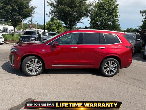 Radiant Red Tintcoat 2024 Cadillac XT6 Premium Luxury FWD