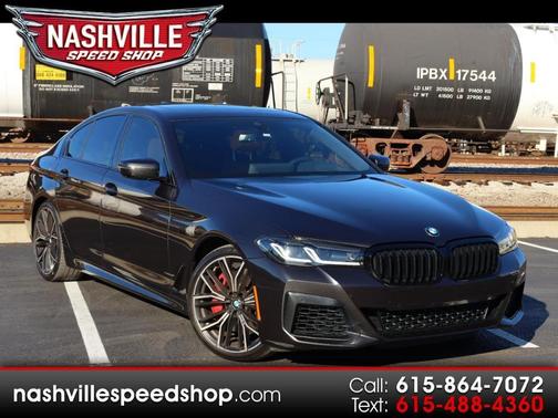 Black 2023 BMW 540 i