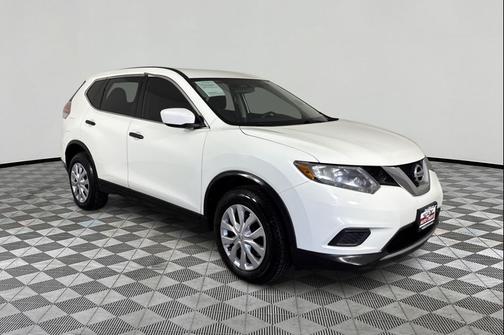 Glacier White 2016 Nissan Rogue S