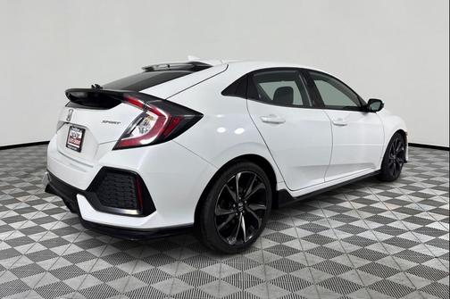 WHITE 2018 Honda Civic Sport