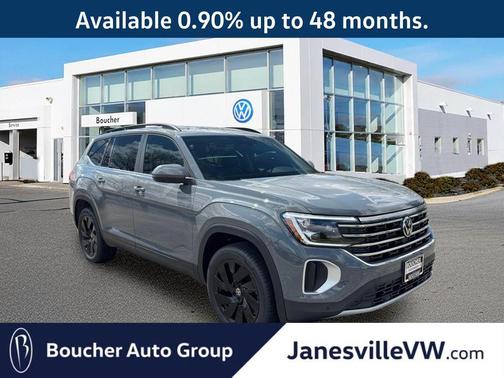Pure Gray 2026 Volkswagen Atlas 2.0T SE w/Technology 4MOTION