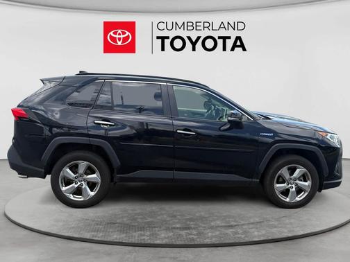 Midnight Black Metallic 2020 Toyota RAV4 Hybrid SE