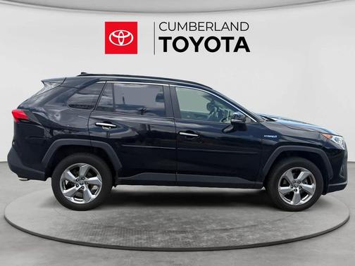Midnight Black Metallic 2020 Toyota RAV4 Hybrid SE