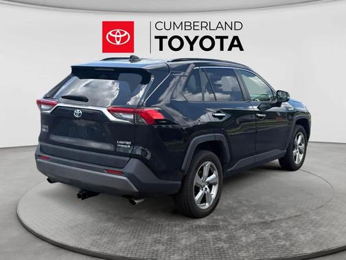 Midnight Black Metallic 2020 Toyota RAV4 Hybrid SE