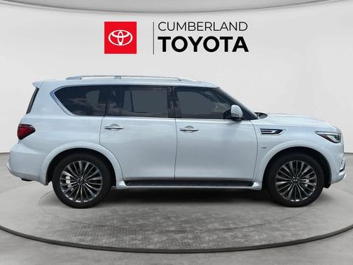 Moonstone White 2018 INFINITI QX80 Base