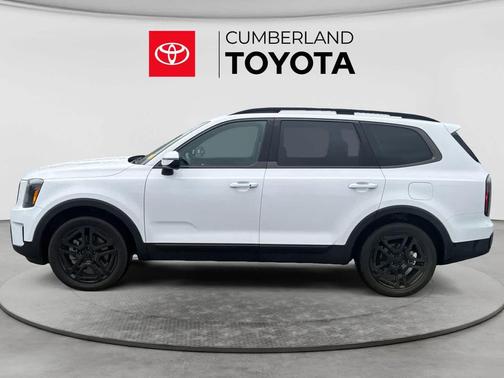 Glacial White Pearl 2025 Kia Telluride EX X-Line
