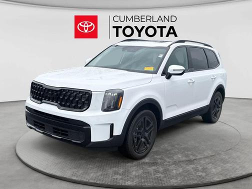 Glacial White Pearl 2025 Kia Telluride EX X-Line
