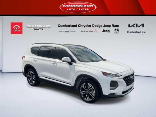 Quartz White 2019 Hyundai SANTA FE Limited 2.0T