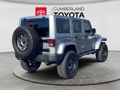 Billet Silver Metallic Clearcoat 2017 Jeep Wrangler Unlimited Rubicon