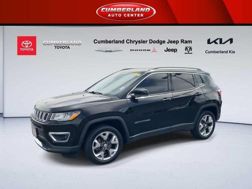 Diamond Black Crystal Pearlcoat 2018 Jeep Compass Limited
