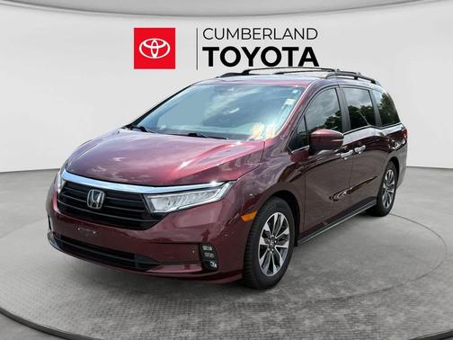 Deep Scarlet Pearl 2021 Honda Odyssey EX-L