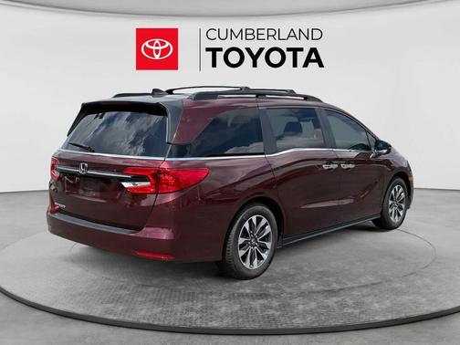 Deep Scarlet Pearl 2021 Honda Odyssey EX-L