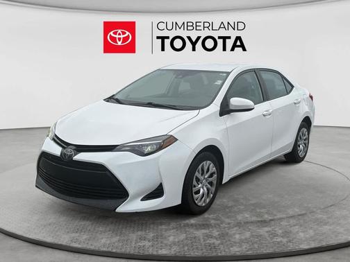 Super White 2019 Toyota Corolla LE