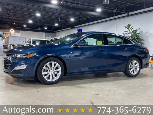 Northsky Blue Metallic 2020 Chevrolet Malibu FWD LT