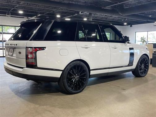 WHITE 2016 Land Rover Range Rover 3.0L Supercharged HSE
